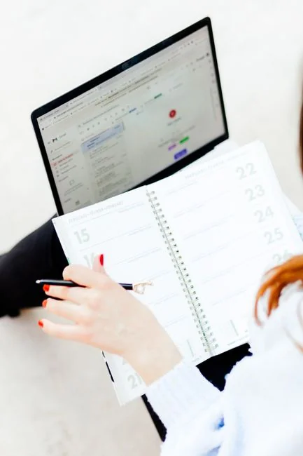 Close-up of a marketing strategy document on a desk, ideal for business content.